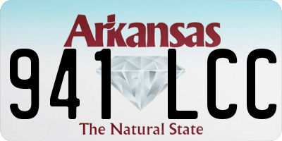 AR license plate 941LCC