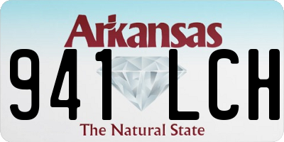 AR license plate 941LCH