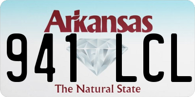 AR license plate 941LCL