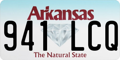 AR license plate 941LCQ