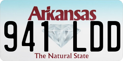 AR license plate 941LDD
