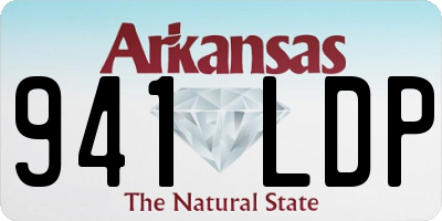 AR license plate 941LDP
