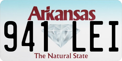 AR license plate 941LEI