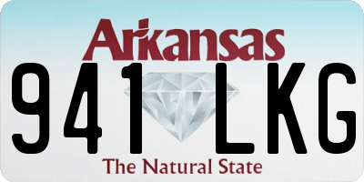 AR license plate 941LKG