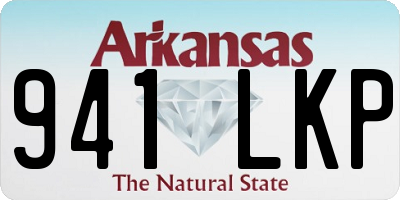 AR license plate 941LKP
