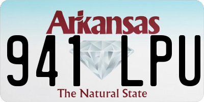 AR license plate 941LPU