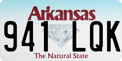AR license plate 941LQK