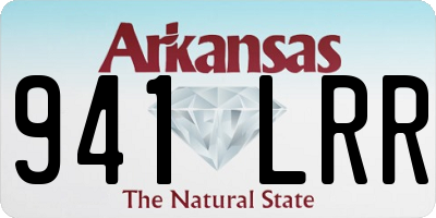 AR license plate 941LRR