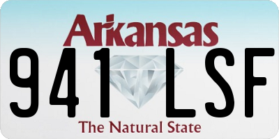 AR license plate 941LSF