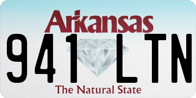 AR license plate 941LTN