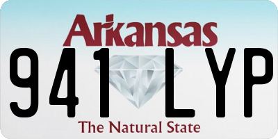 AR license plate 941LYP
