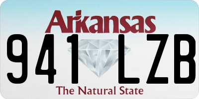 AR license plate 941LZB