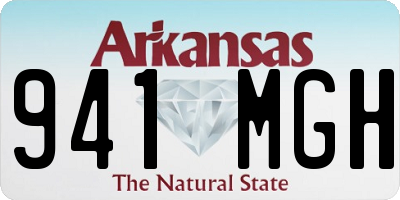 AR license plate 941MGH