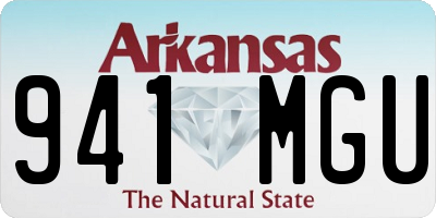 AR license plate 941MGU