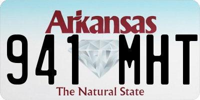 AR license plate 941MHT