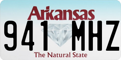 AR license plate 941MHZ