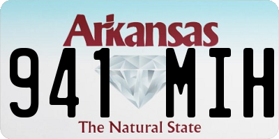 AR license plate 941MIH