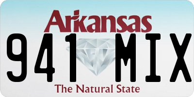 AR license plate 941MIX