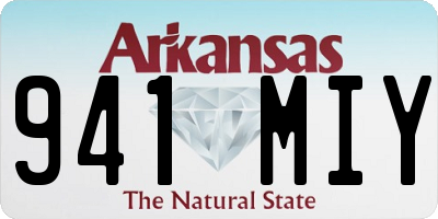 AR license plate 941MIY