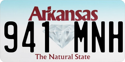 AR license plate 941MNH