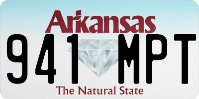 AR license plate 941MPT