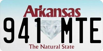 AR license plate 941MTE
