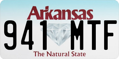 AR license plate 941MTF