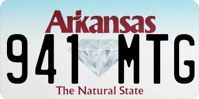 AR license plate 941MTG