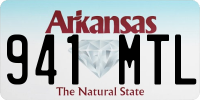 AR license plate 941MTL