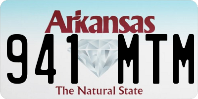AR license plate 941MTM