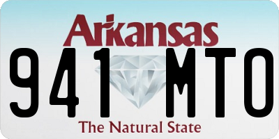 AR license plate 941MTO