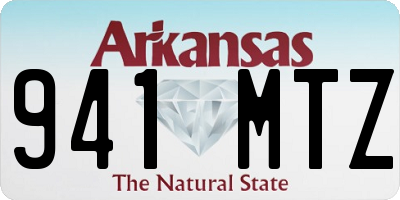 AR license plate 941MTZ