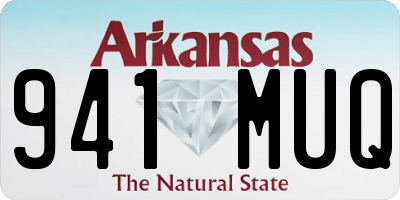 AR license plate 941MUQ