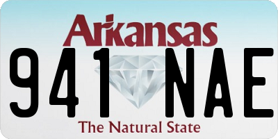 AR license plate 941NAE