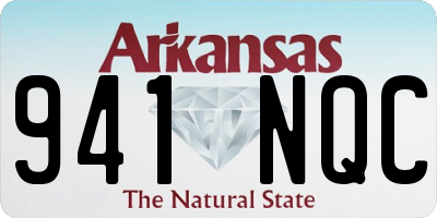 AR license plate 941NQC