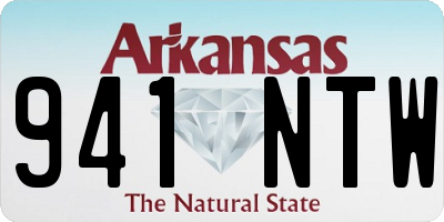 AR license plate 941NTW