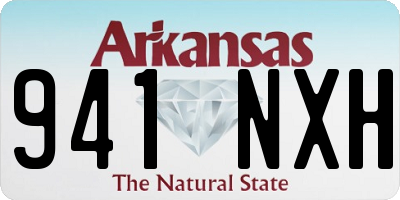 AR license plate 941NXH