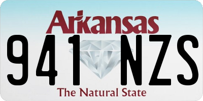 AR license plate 941NZS