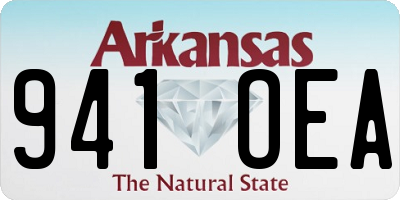 AR license plate 941OEA