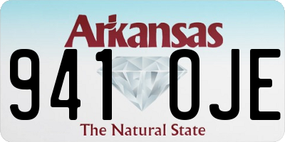 AR license plate 941OJE