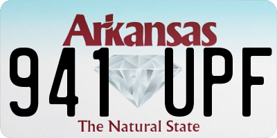 AR license plate 941UPF