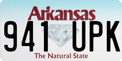 AR license plate 941UPK