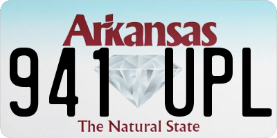AR license plate 941UPL