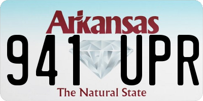AR license plate 941UPR