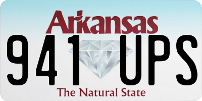 AR license plate 941UPS