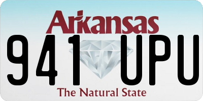 AR license plate 941UPU