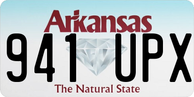 AR license plate 941UPX
