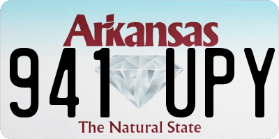 AR license plate 941UPY