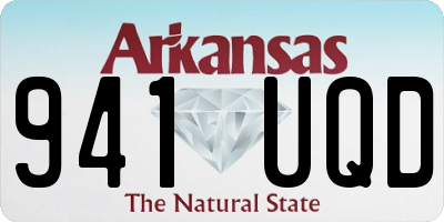 AR license plate 941UQD