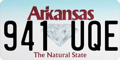 AR license plate 941UQE